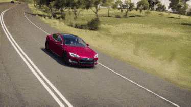 Forza Horizon 3 Tesla Model S GIF - Forza Horizon 3 Tesla Model S Driving GIFs