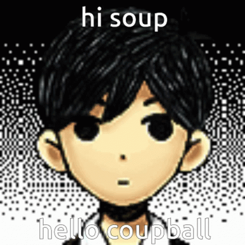 Hi Soup Hello Coupball GIF - Hi Soup Hello Coupball Sunny Omori GIFs