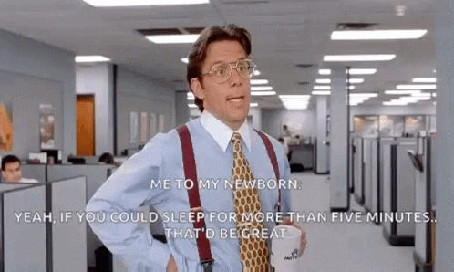 Office Space Thinking GIF - Office Space Thinking Me To My New Born GIFs