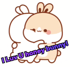 Aww Cute Bunny Hug GIF - Aww Cute Bunny Hug Aww GIFs