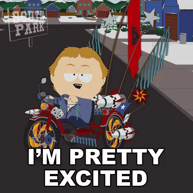 Im Pretty Excited Larry Zewiski GIF - Im Pretty Excited Larry Zewiski South Park GIFs