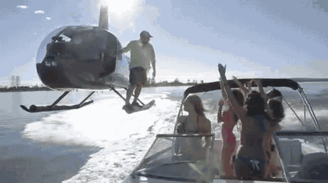 Helicopter Beach GIF - Helicopter Beach Fun GIFs