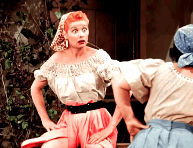 Lucille Ball I Love Lucy GIF