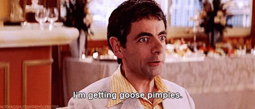 Goose Pimples GIF