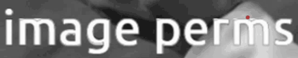a black and white photo with the words image permits in white
