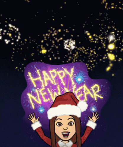 Happynewyearbitmoji Happy New Year GIF - Happynewyearbitmoji Happy New Year 2017 GIFs