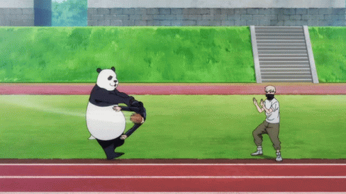 Panda Jujutsu Kaisen GIF - Panda Jujutsu Kaisen Panda Throw GIFs