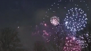 Ok Fireworks GIF - Ok Fireworks Happy New Year GIFs