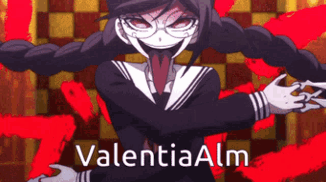 valentia alm is the name of the anime character