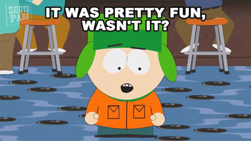 It Was Pretty Fun Wasnt It Kyle Broflovski GIF - It Was Pretty Fun Wasnt It Kyle Broflovski South Park GIFs