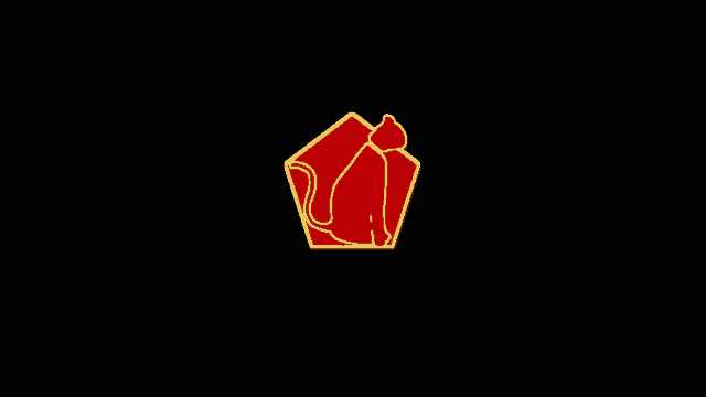 a red and yellow logo with the word invisible in red