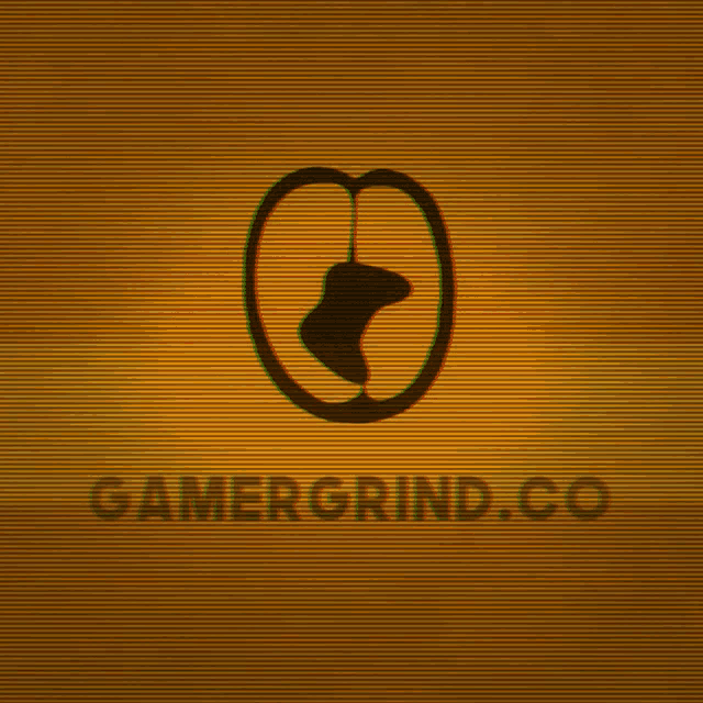 a blurred image of the letter t on a yellow and black background