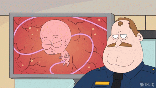 Angry Fetus Chief Crawford GIF - Angry Fetus Chief Crawford Paradise Pd GIFs