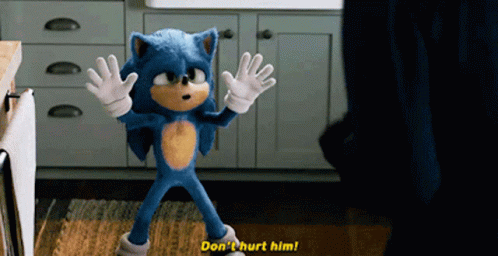 Sonic Dont Hurt Him GIF - Sonic Dont Hurt Him Do Not Hurt Him GIFs