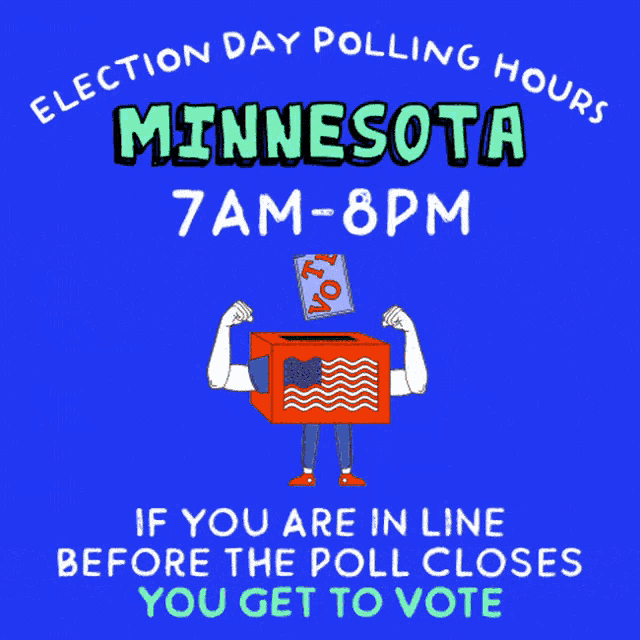 Minnesota Mn GIF - Minnesota Mn Election Day Polling Hours GIFs