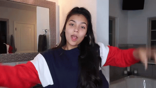 Peace Sign Tongue Out GIF