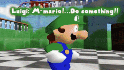 Stop It Okie Dokie GIF - Stop It Okie Dokie Super Mario GIFs
