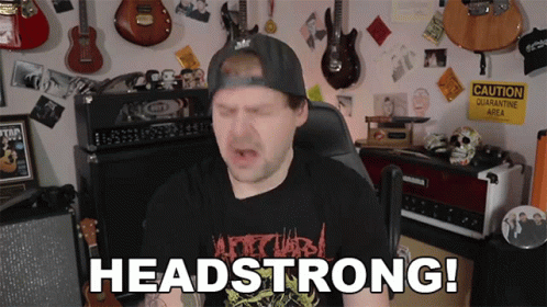 Headstrong Jared Dines GIF - Headstrong Jared Dines Singing GIFs