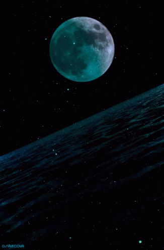 Moon Night Sky GIF - Moon Night Sky Outer Space GIFs