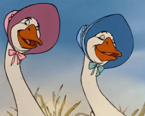 Sweet Geese GIF - Sweet Geese The Aristocatscute GIFs