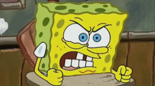 Angry Spingebob GIF - Angry Spingebob Grin GIFs