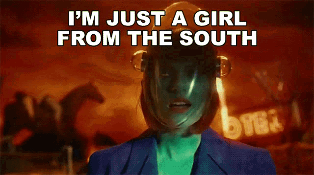 Im Just A Girl From The South Allison Ponthier GIF - Im Just A Girl From The South Allison Ponthier Cowboy Song GIFs