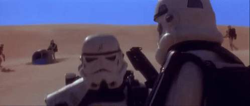 Star Wars Stromtroopers GIF - Star Wars Stromtroopers Look Sir GIFs