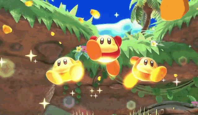 Awoofy Sick Moves Awoofy GIF - Awoofy Sick Moves Awoofy Kirby And The Forgotten Land GIFs