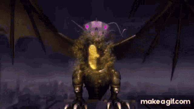a gold lego ninjago character is holding a scroll in his hands .