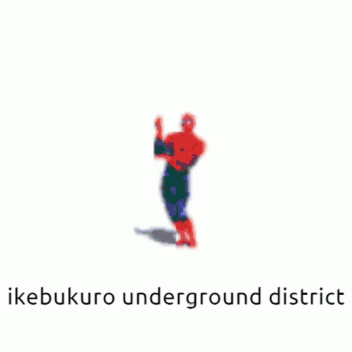Ikebukuro Shin Megami Tensei Iv GIF - Ikebukuro Shin Megami Tensei Iv Spider Man Dancing GIFs