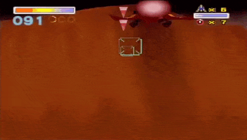 a video game scene with peppy saying this
