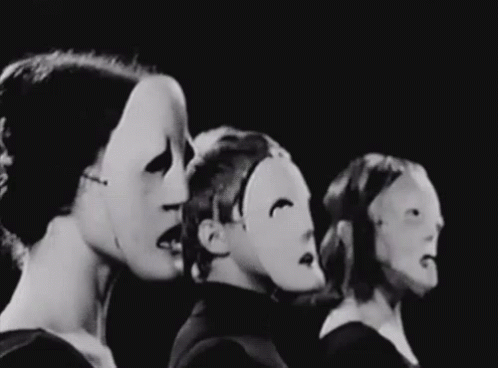 Mask Luna Emotions GIF - Mask Luna Emotions Creepy GIFs