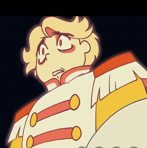 a cartoon drawing of a man wearing a white and red uniform