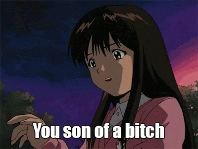 You Son Of A Bitch Ghost Stories GIF - You Son Of A Bitch Ghost Stories Anime GIFs