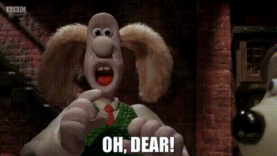 Wallace And Gromit Oh Dear GIF - Wallace And Gromit Oh Dear Wallace GIFs