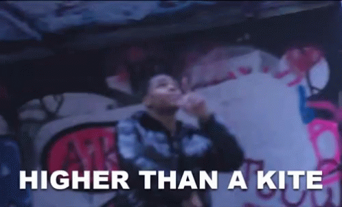Higher Than A Kite Faded GIF - Higher Than A Kite Faded Very High GIFs