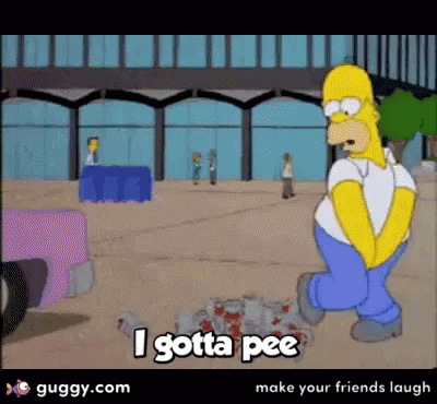 Simpsons Pee GIF