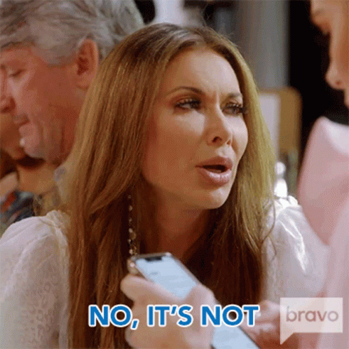 No Its Not Lee Anne Locken GIF - No Its Not Lee Anne Locken Real Housewives Of Dallas GIFs
