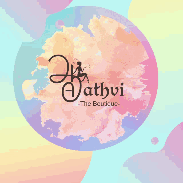 a logo for a boutique called vathvi - the boutique