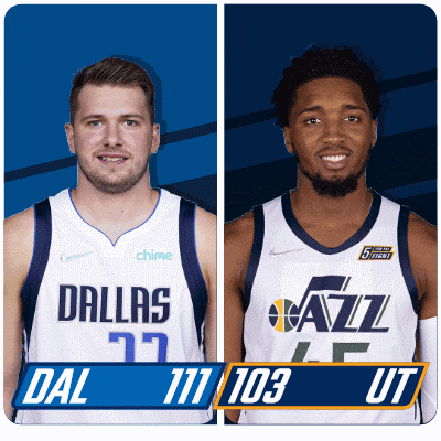 two basketball players from dallas and utah