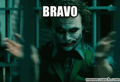 Joker Bravo GIF - Joker Bravo Clapping GIFs
