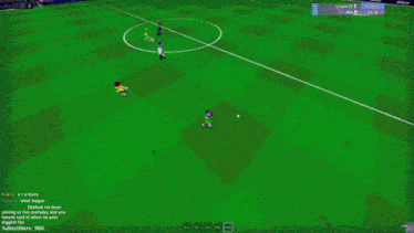 a soccer game is being played in a stadium and the score is 0-3