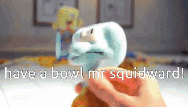 Spongebob Have A Bowl Mr Squidward GIF - Spongebob Have A Bowl Mr Squidward Bowl GIFs