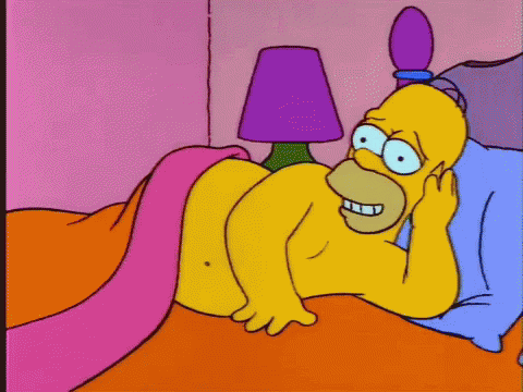 Homer Sexy GIF - Homer Sexy Bed GIFs