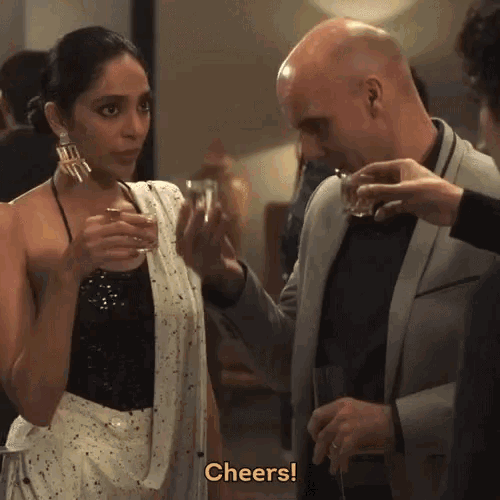 Cheers A Toast GIF - Cheers A Toast Lets Get Drunk GIFs