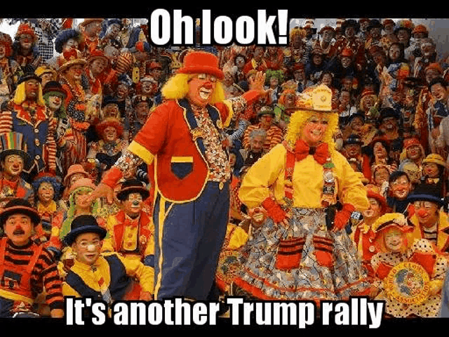 Clowns Trump GIF