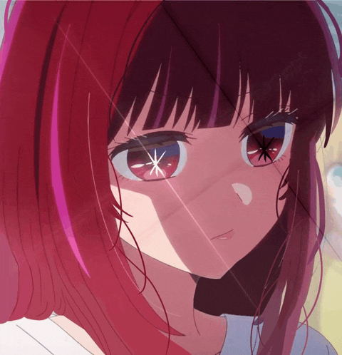 a close up of a girl with red hair