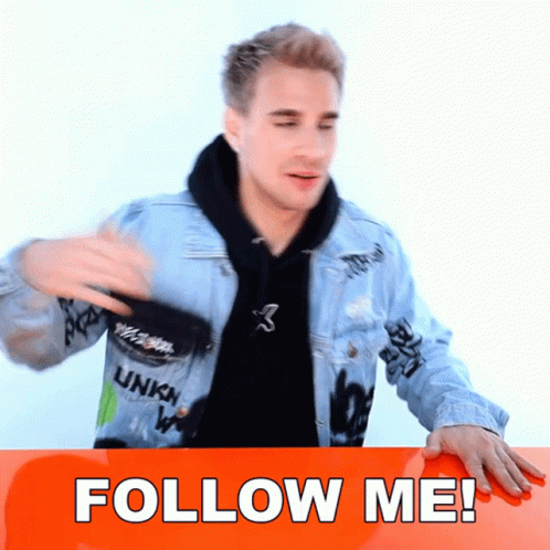 Follow Me Brad Mondo GIF - Follow Me Brad Mondo Lets Go GIFs