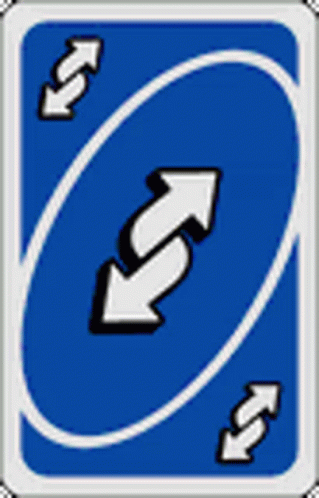 Uno Reverse Cards In Different Color GIF