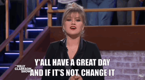 Kelly Clarkson Show Have A Great Day GIF